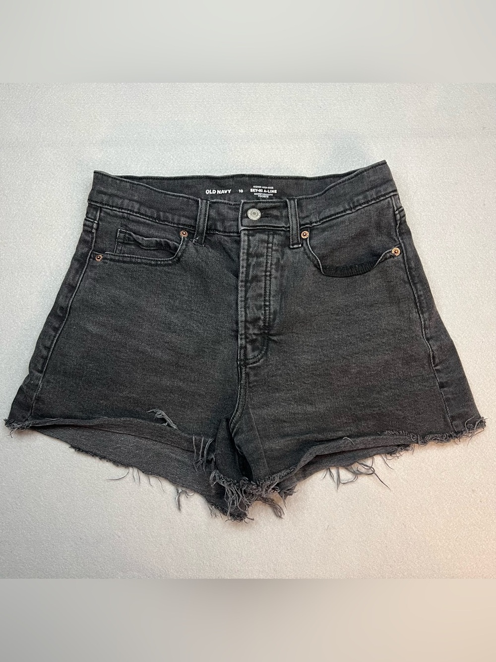 Old Navy Higher High-Rise Sky-Hi A-Line Shorts size 10